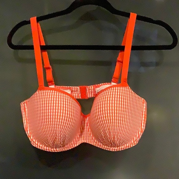Bikini, orange gingham - Picture 3 of 5